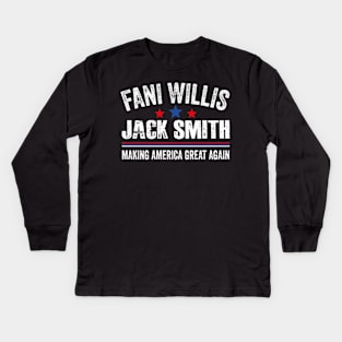 Fani Willis Making America Great Again Kids Long Sleeve T-Shirt